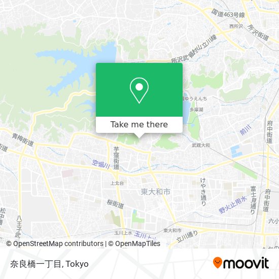 奈良橋一丁目 map