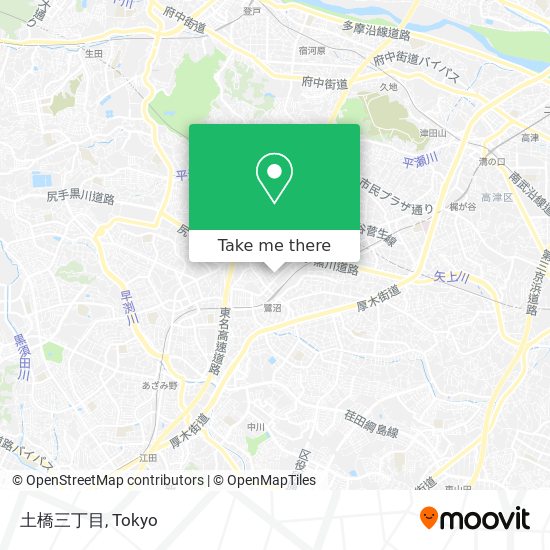 土橋三丁目 map