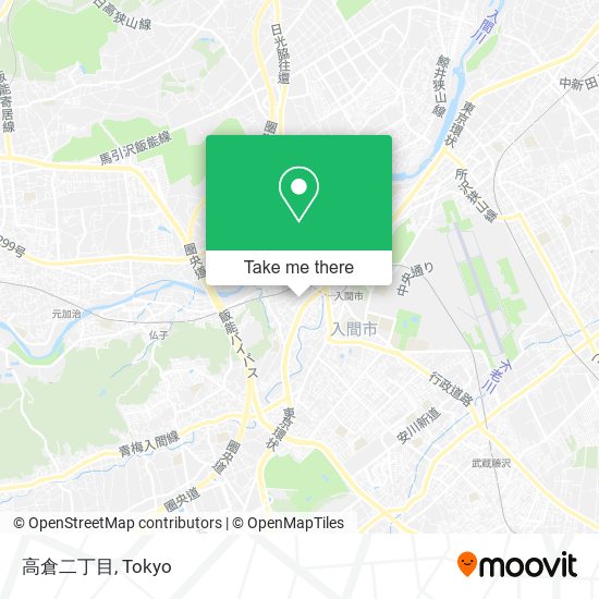 高倉二丁目 map