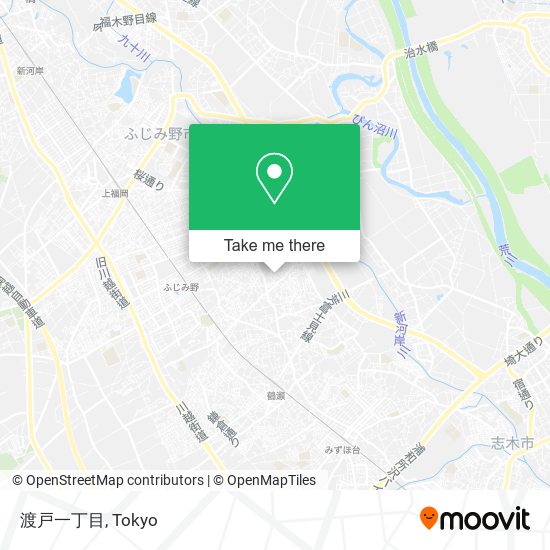 渡戸一丁目 map