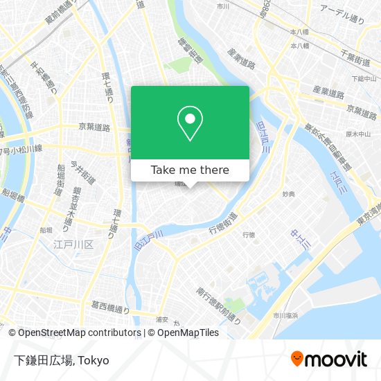 下鎌田広場 map