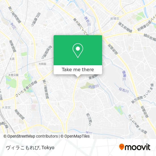 ヴィラこもれび map