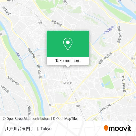 江戸川台東四丁目 map