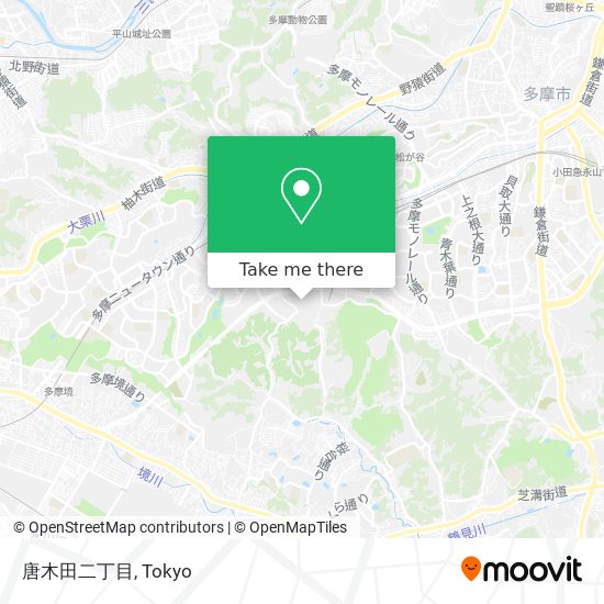 唐木田二丁目 map