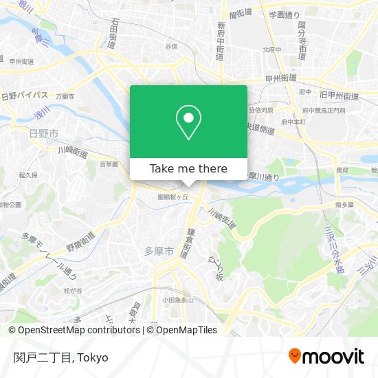 関戸二丁目 map