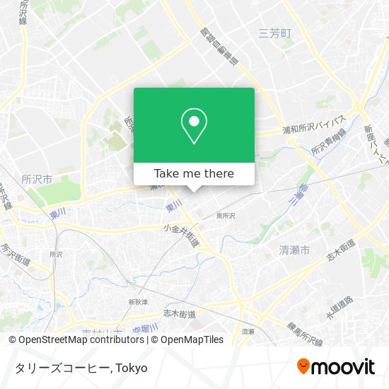 タリーズコーヒー map