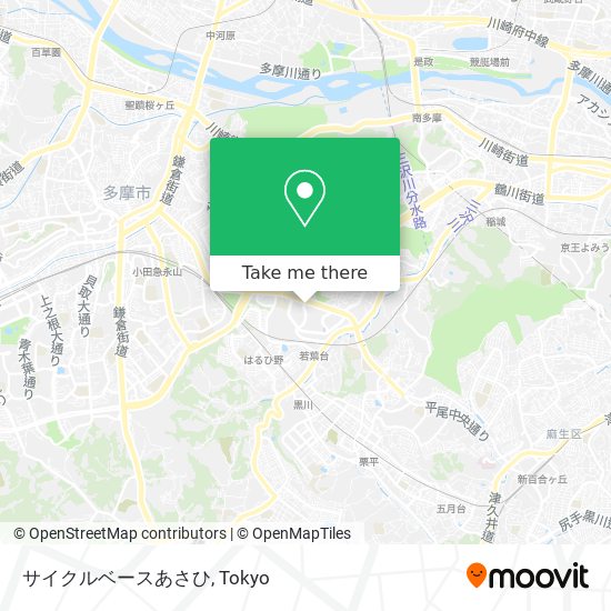 サイクルベースあさひ map