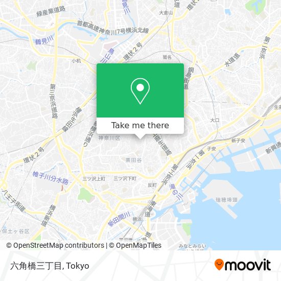 六角橋三丁目 map