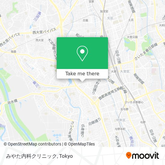 みやた内科クリニック map