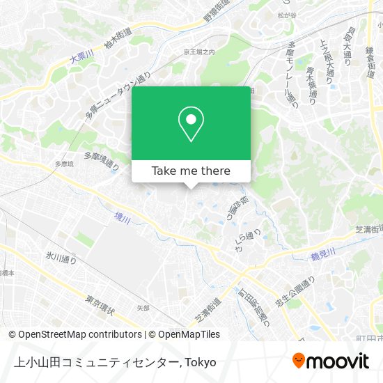 上小山田コミュニティセンター map