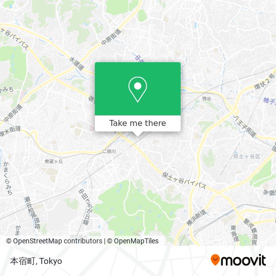本宿町 map