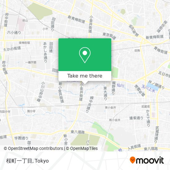 桜町一丁目 map