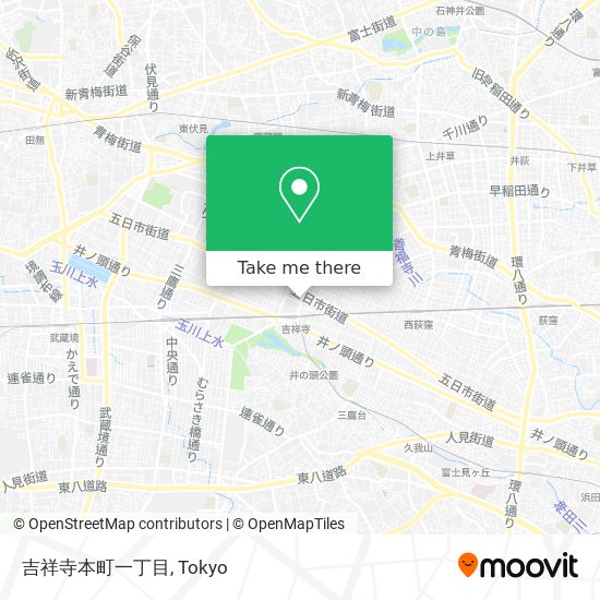 吉祥寺本町一丁目 map