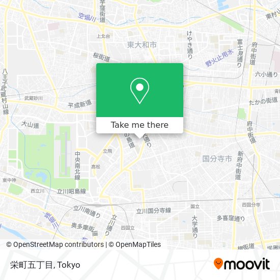 栄町五丁目 map