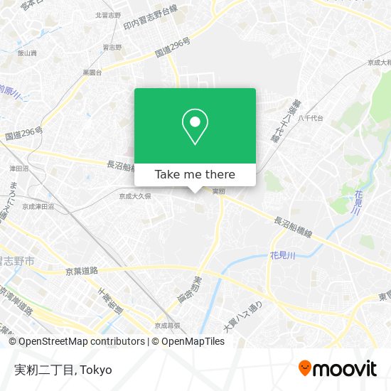 実籾二丁目 map