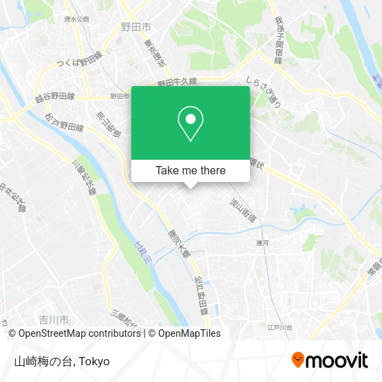 山崎梅の台 map