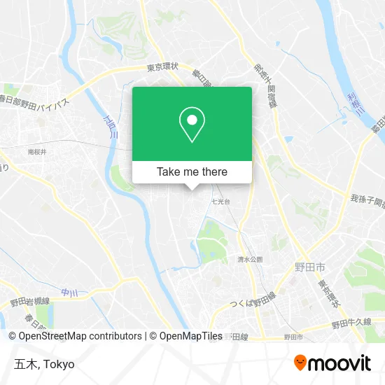 五木 map