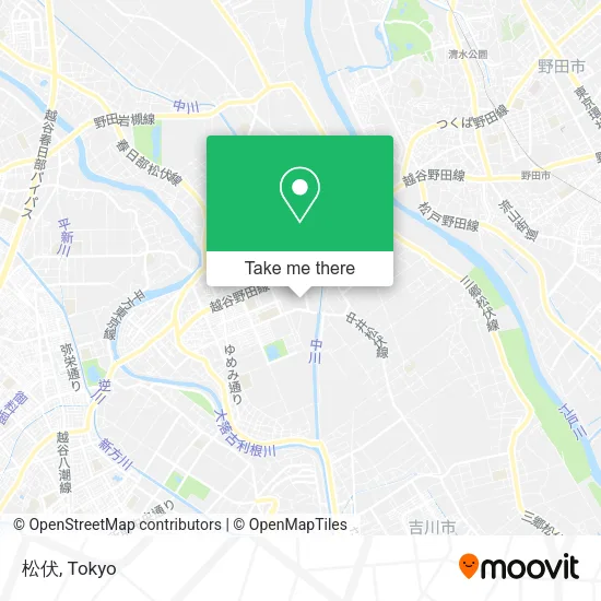 松伏 map