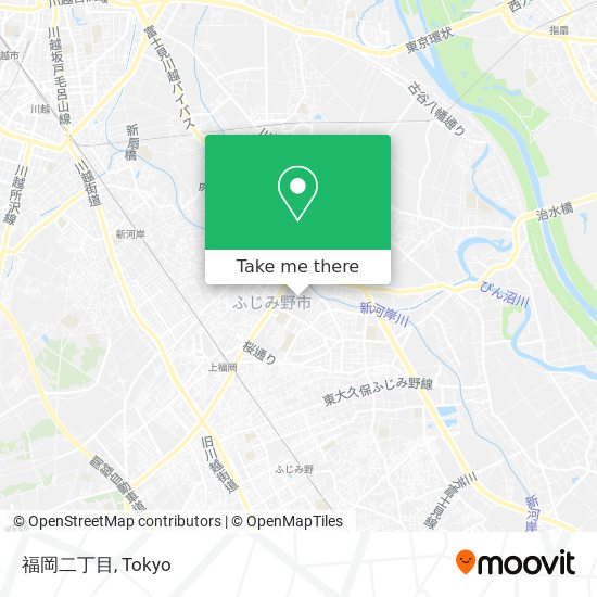 福岡二丁目 map