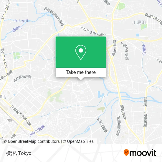 横沼 map