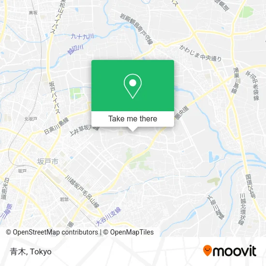 青木 map