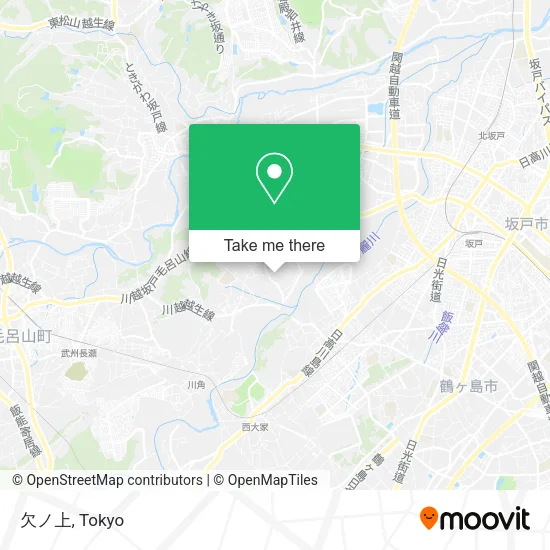 欠ノ上 map