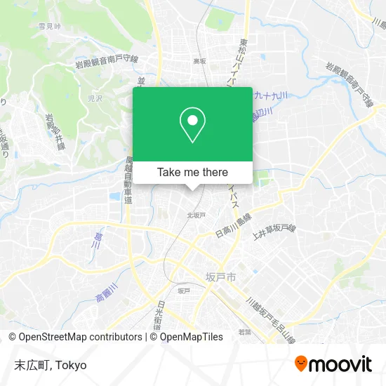 末広町 map