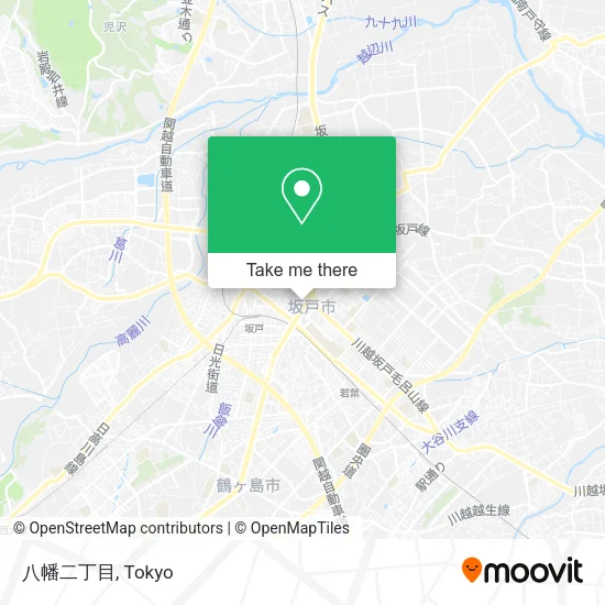 八幡二丁目 map