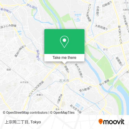 上宗岡二丁目 map