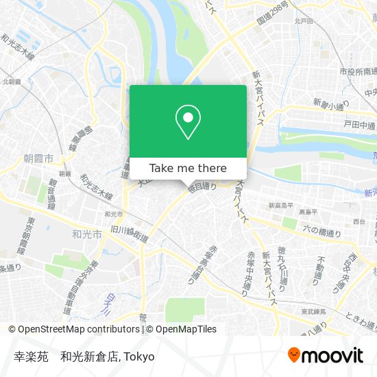 幸楽苑　和光新倉店 map