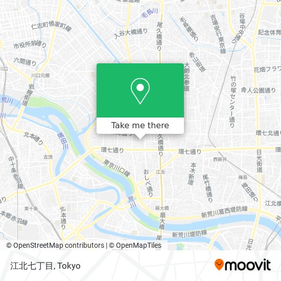 江北七丁目 map