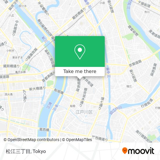 松江三丁目 map