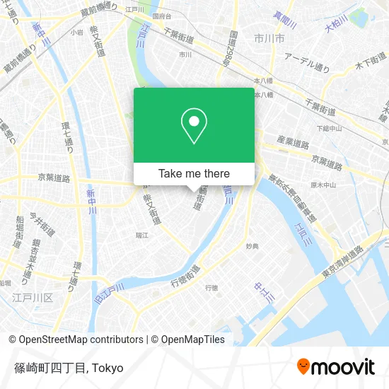 篠崎町四丁目 map