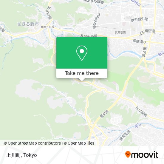 上川町 map