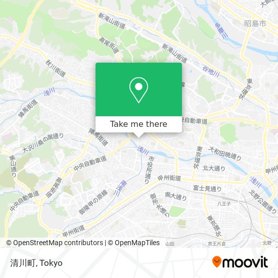 清川町 map