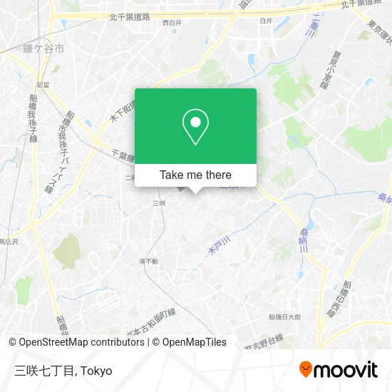 三咲七丁目 map