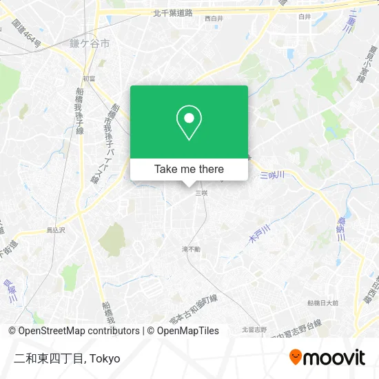 二和東四丁目 map