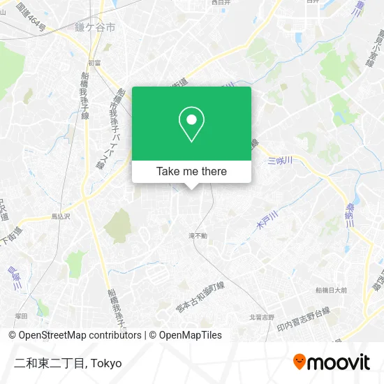 二和東二丁目 map
