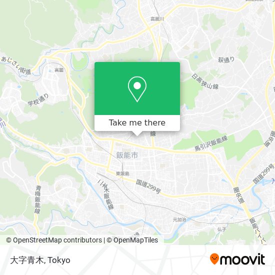大字青木 map