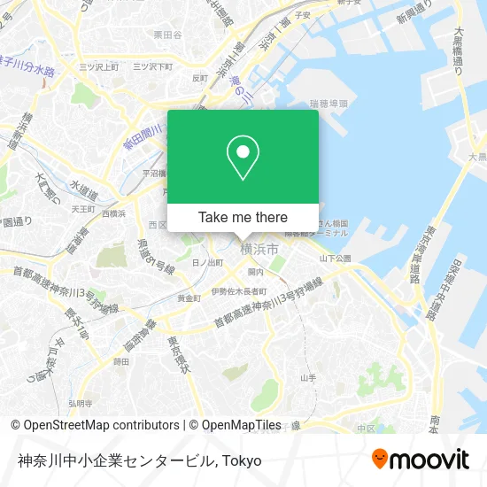 神奈川中小企業センタービル map
