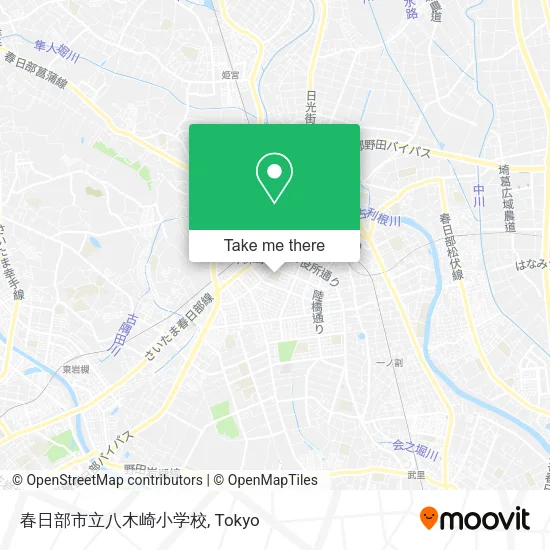 春日部市立八木崎小学校 map