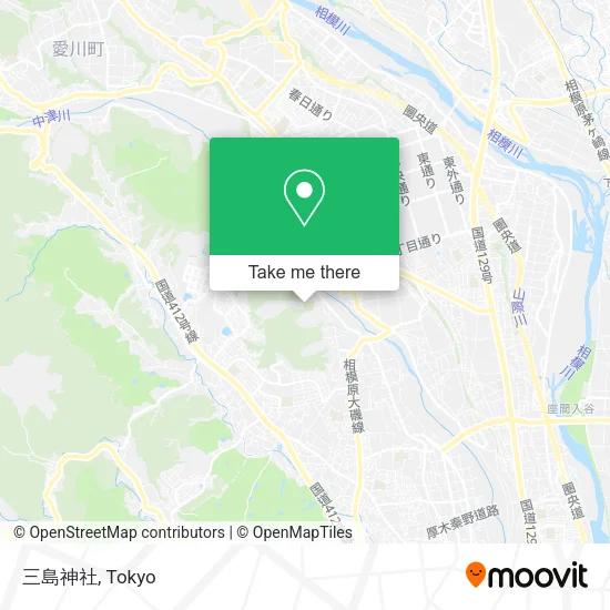 三島神社 map