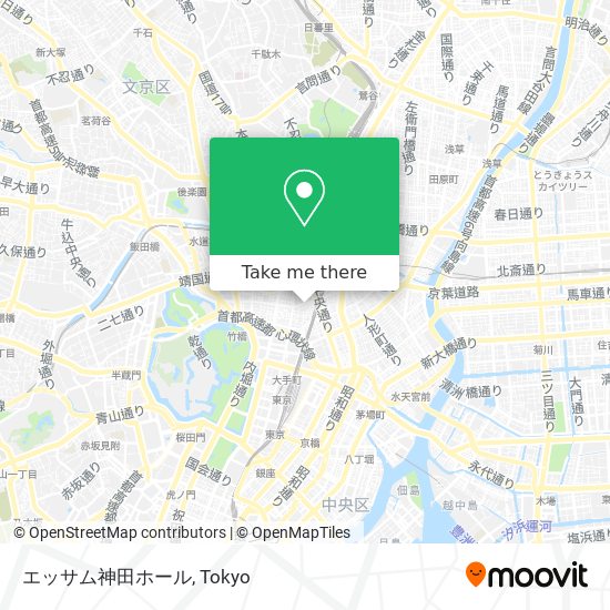 エッサム神田ホール map