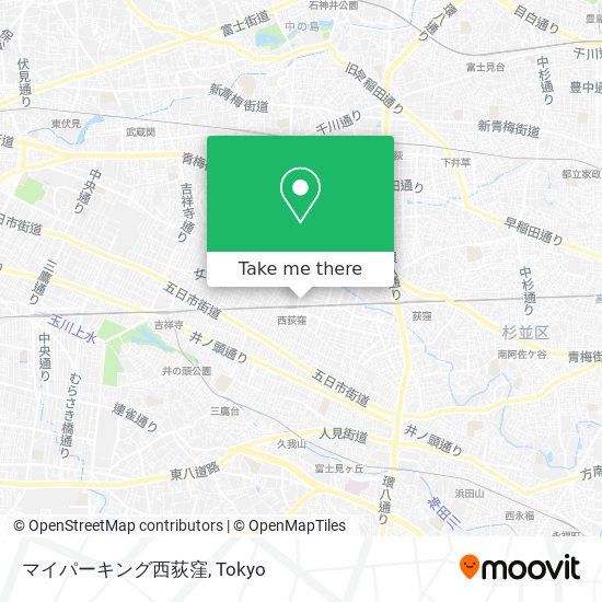 マイパーキング西荻窪 map