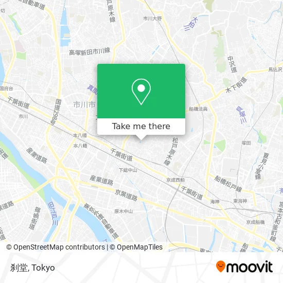 刹堂 map