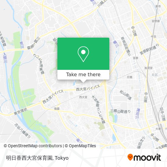 明日香西大宮保育園 map