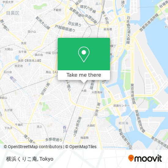 横浜くりこ庵 map
