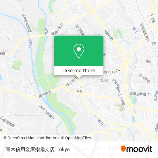 青木信用金庫指扇支店 map