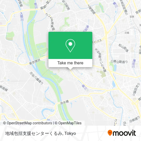 地域包括支援センターくるみ map