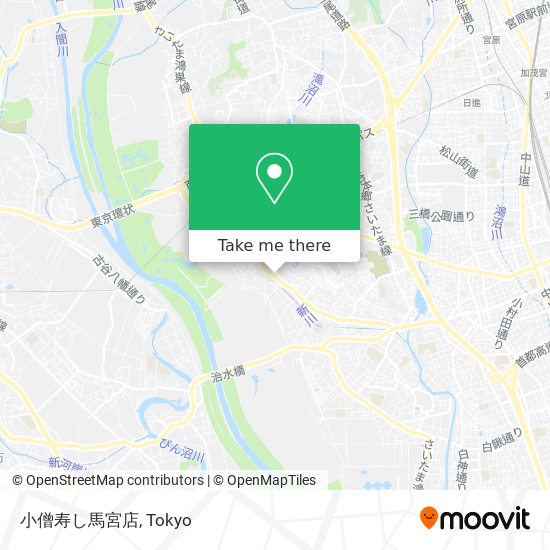 小僧寿し馬宮店 map